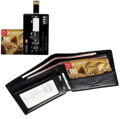 32GB USB 2.0 Minnepenn i Kredittkort HSBC Lommebok